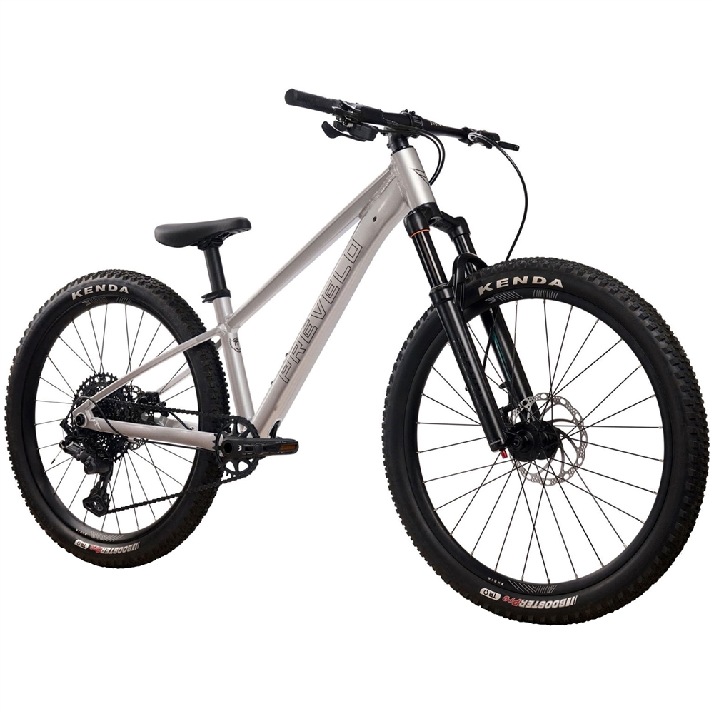 Zulu Four 24" Kids Hardtail Mountain Bike - Silver (2026)