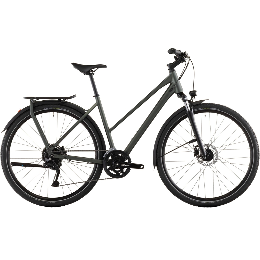 Kathmandu One Trapeze Hybrid Bike - Sage Brush Green/Green (2026)