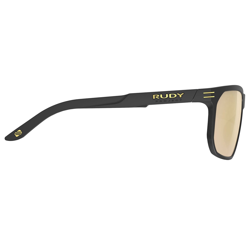 Soundrise RP Optics Sunglasses - Black Matte/Ice Gold Pattern/Multilaser Gold