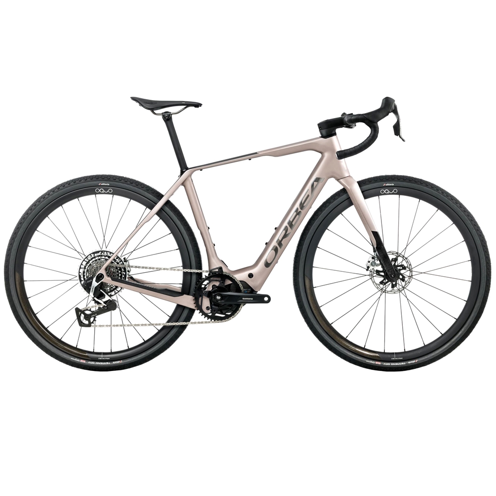 Denna M11e Electric Gravel Bike - Nickel Matt/Carbon Raw Gloss (2026)