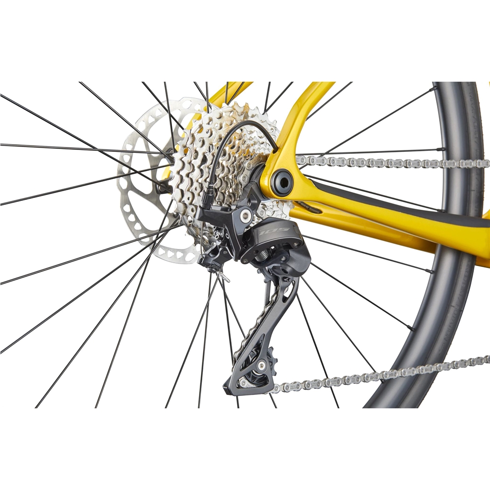 Synapse Carbon 5 Road Bike - Phoenix Yellow