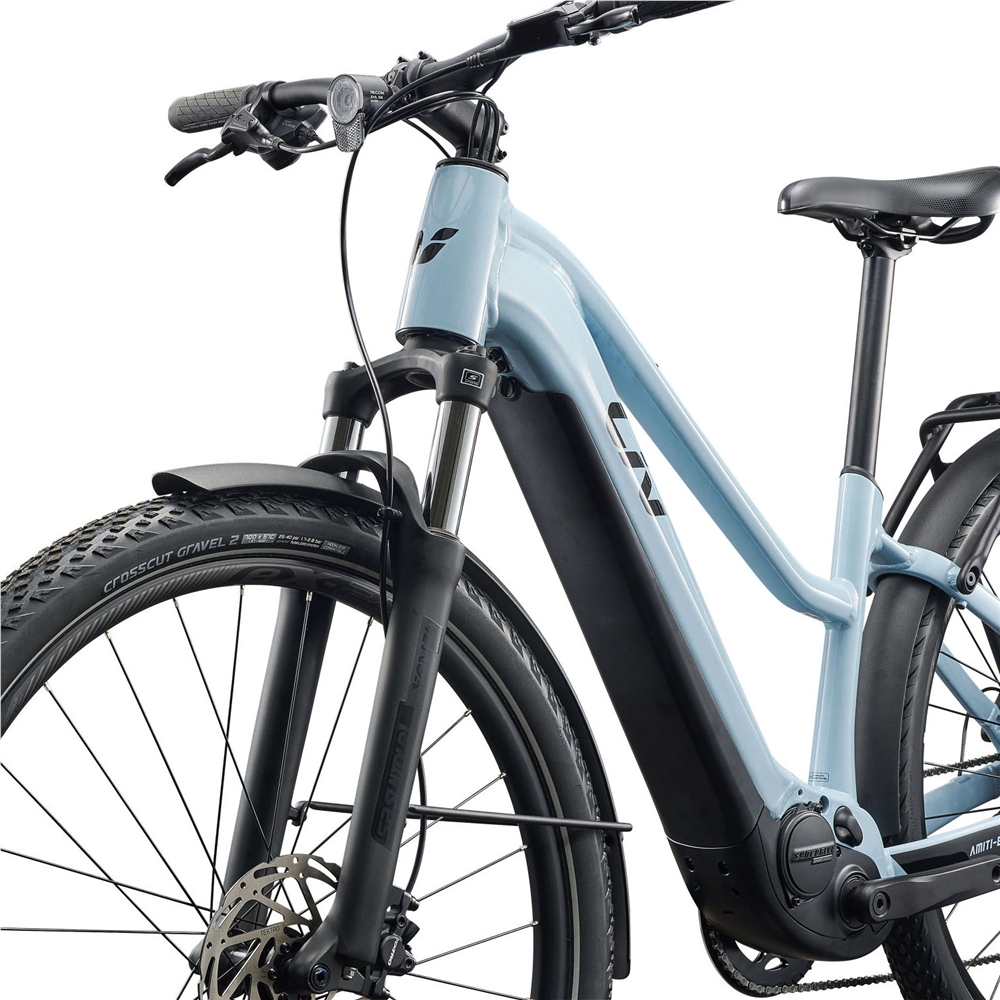 Amiti E+ 4 Ladies Electric Hybrid Bike - Clear Sky (2026)
