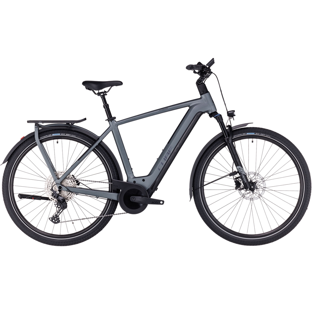 Kathmandu Hybrid Pro 750 Electric Hybrid Bike - Flash Grey/Black (2024)