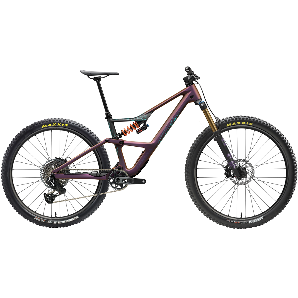 Occam LT M-Team Full Suspension Mountain Bike - Sunset Carbon View/Black (2027)