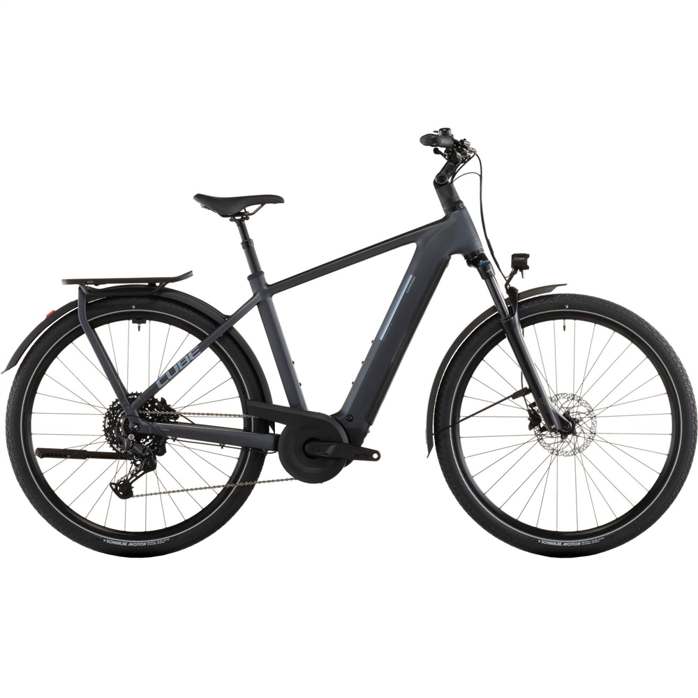 Kathmandu Hybrid One 800 Electric Hybrid Bike - Metallic Grey/Grey (2026)