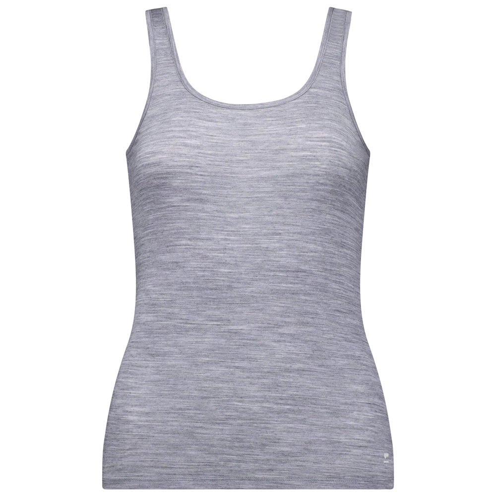 Ladies Folo Merino Tank Top - Grey Heather (2025)
