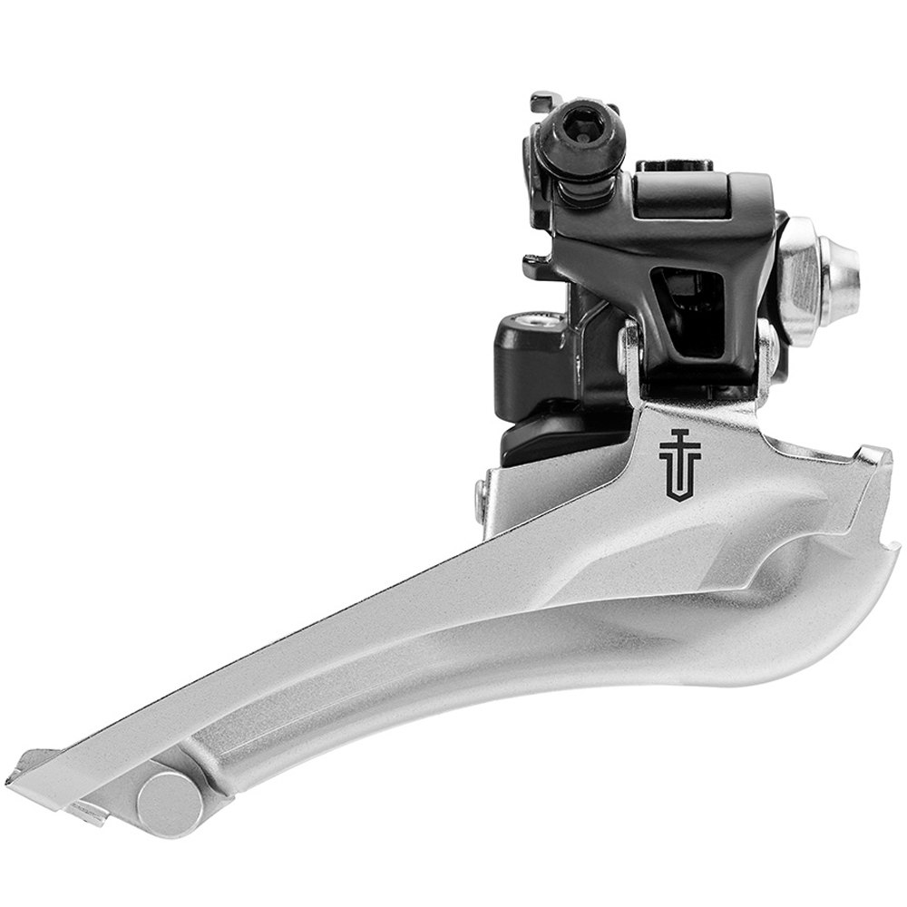 Sword Black 2x9 Braze-On Front Derailleur