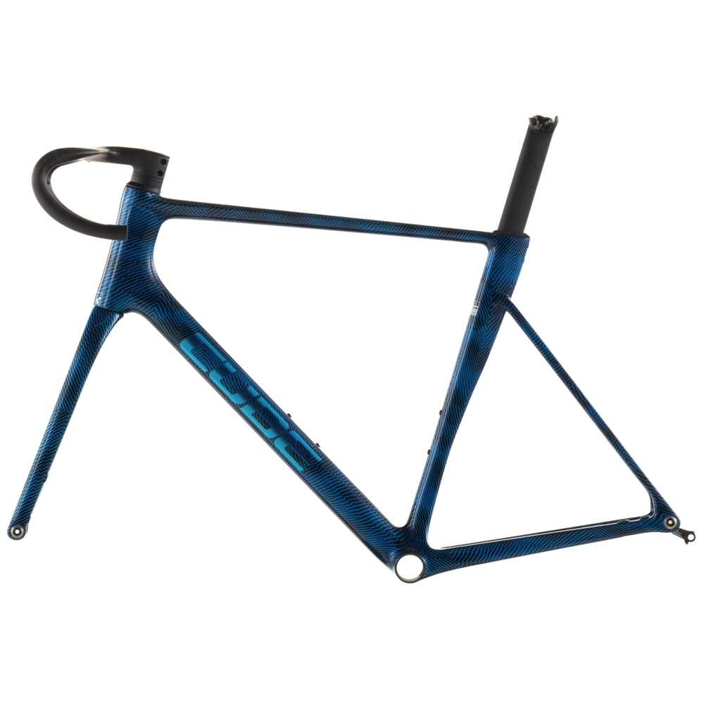 Litening Air C:68X Road Frameset - Liquid Blue Grid/Chrome (2026)
