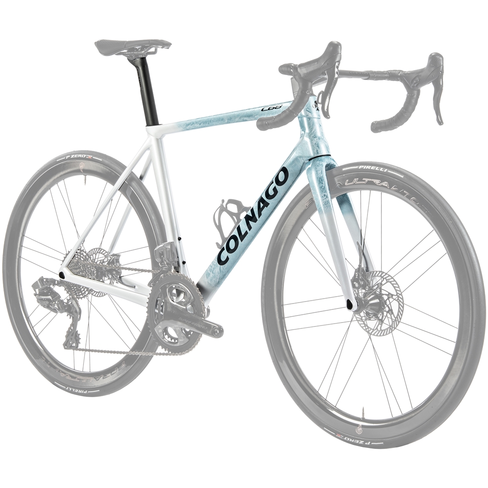 C68-R Disc Road Frameset - Marble White (2025)