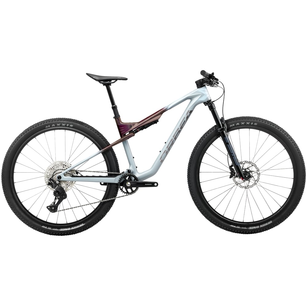 Oiz M30 Full Suspension Mountain Bike - Frozen Concrete/Sunset Carbon View (2027)