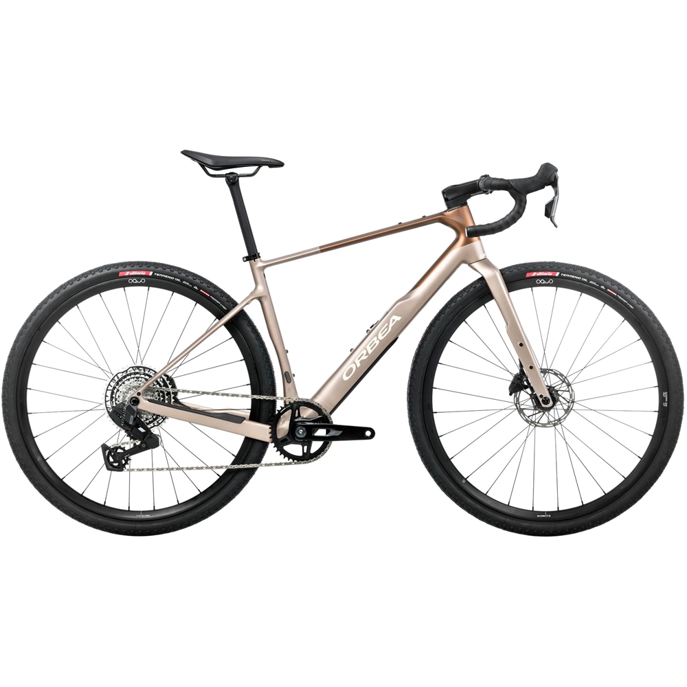 Terra M31e Team 1x Gravel Bike - Nickel/Metallic Cinnamon (2026)