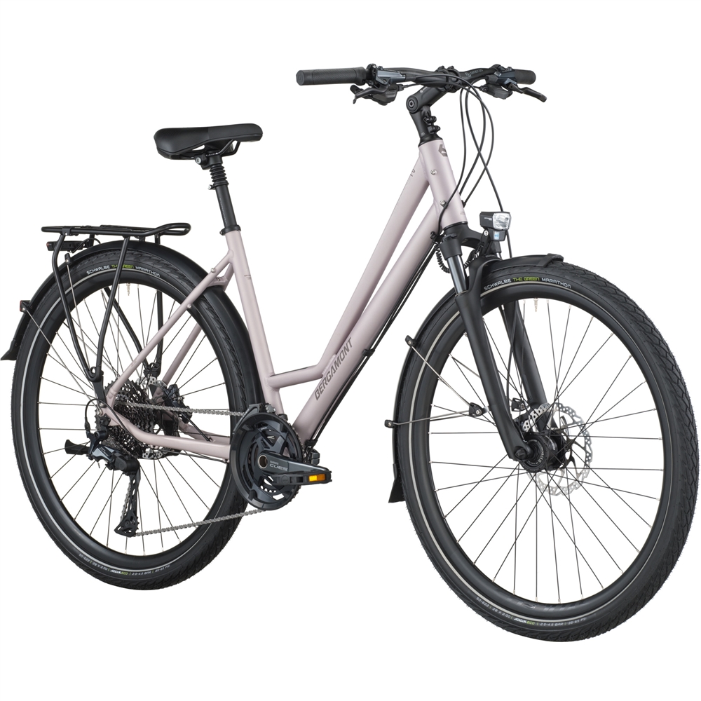 Vitess 10 Amsterdam Hybrid Bike - Purple/Silver (2026)