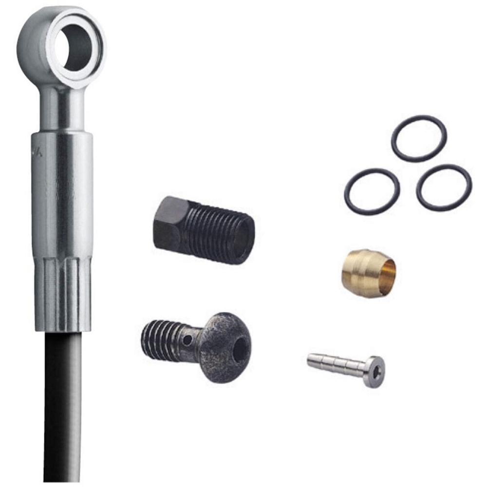 BH90 Brake Hose With Straight Banjo Fitting