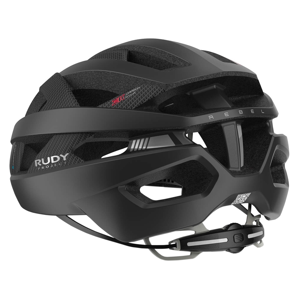 Rebel Road Helmet - Matte Carbon Black