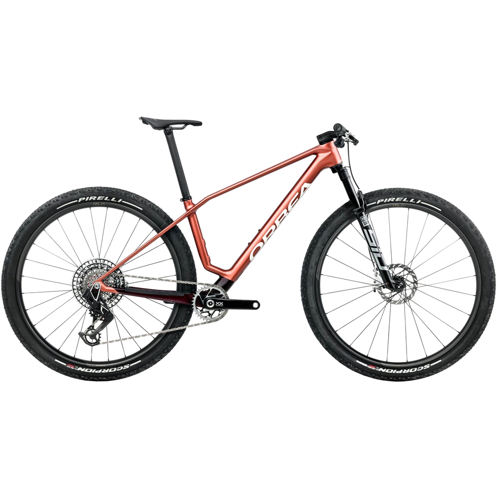 Alma M-Ltd Hardtail Mountain Bike - Mars Red/Metallic Burgundy Red (2026)