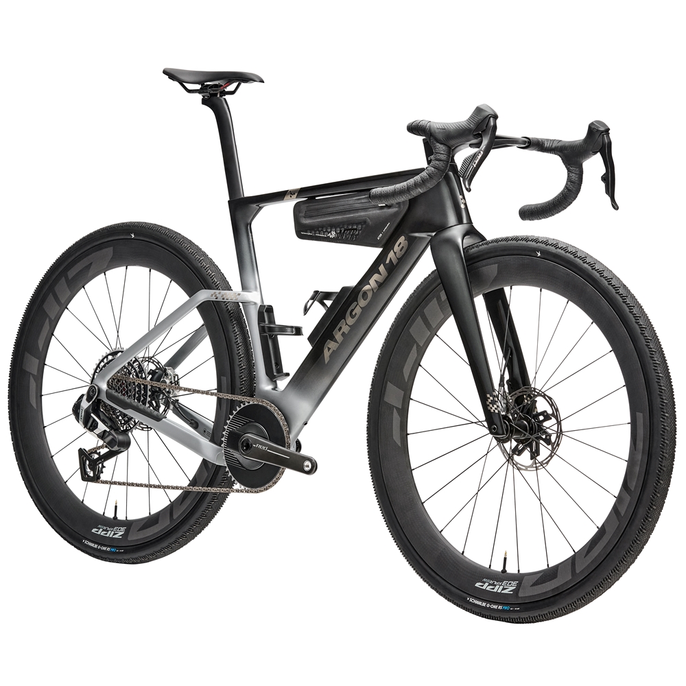 Anti Matter Red XPLR AXS Gravel Bike - Iridium Silver (2026)
