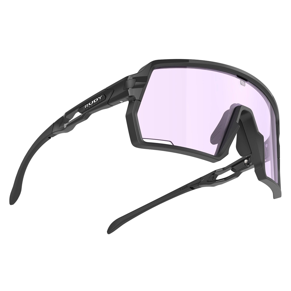 Kelion ImpactX PH Sunglasses - Black Gloss/2Laser Purple