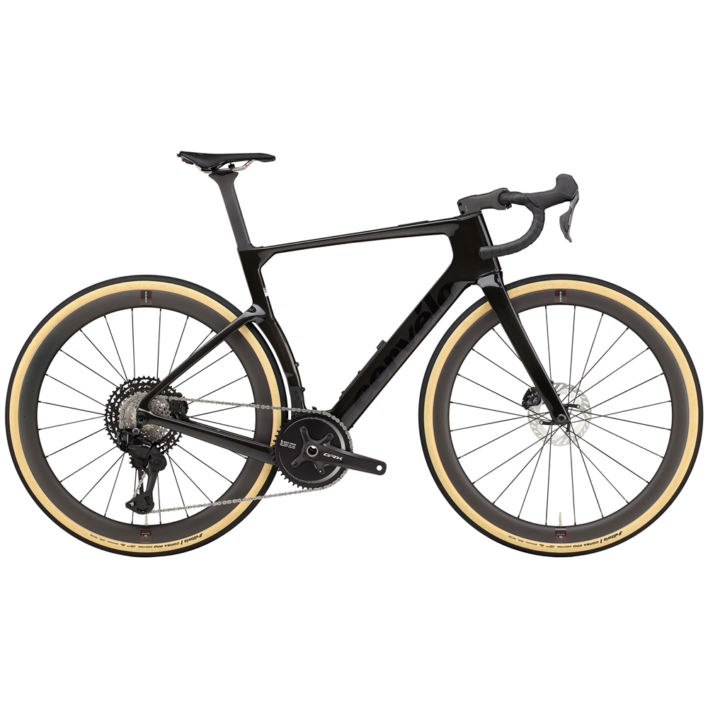 Aspero-5 GRX RX825 Di2 1 Gravel Bike - Five Black (2026)