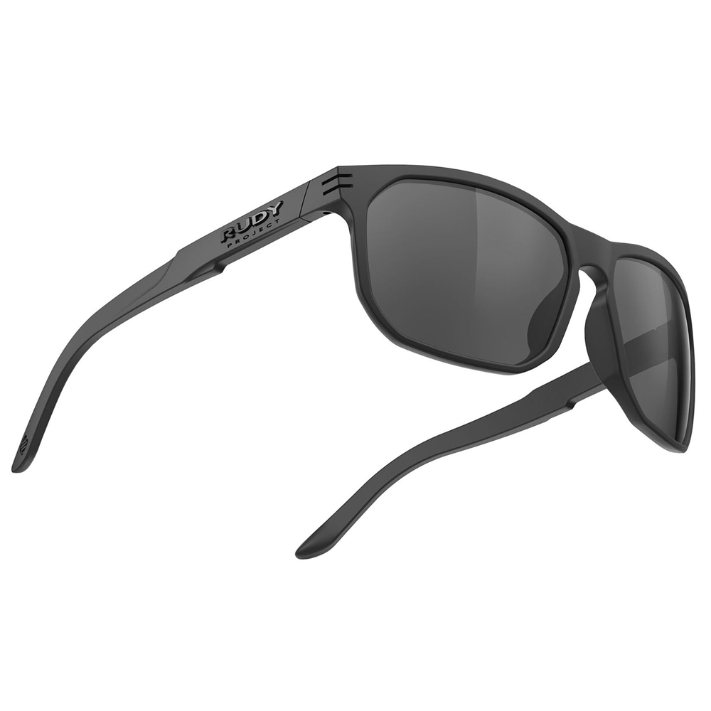 Soundrise Polar 3FX Sunglasses - Black Matte/Grey