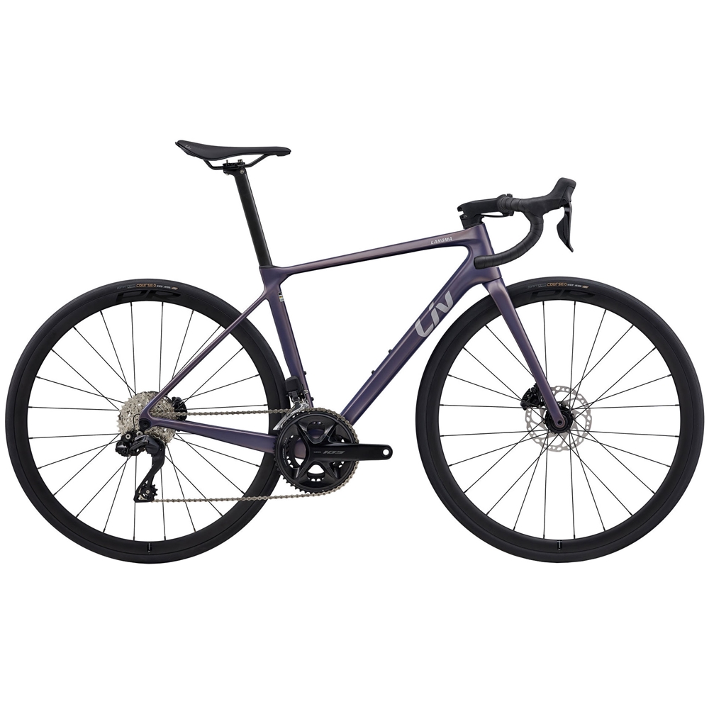 Langma Advanced 1 Ladies Road Bike - Meteorite Mist (2026)