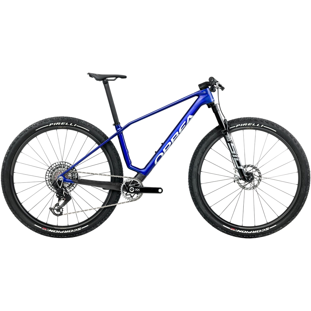 Alma M-Ltd Hardtail Mountain Bike - Cobalt Blue/Carbon Raw (2026)