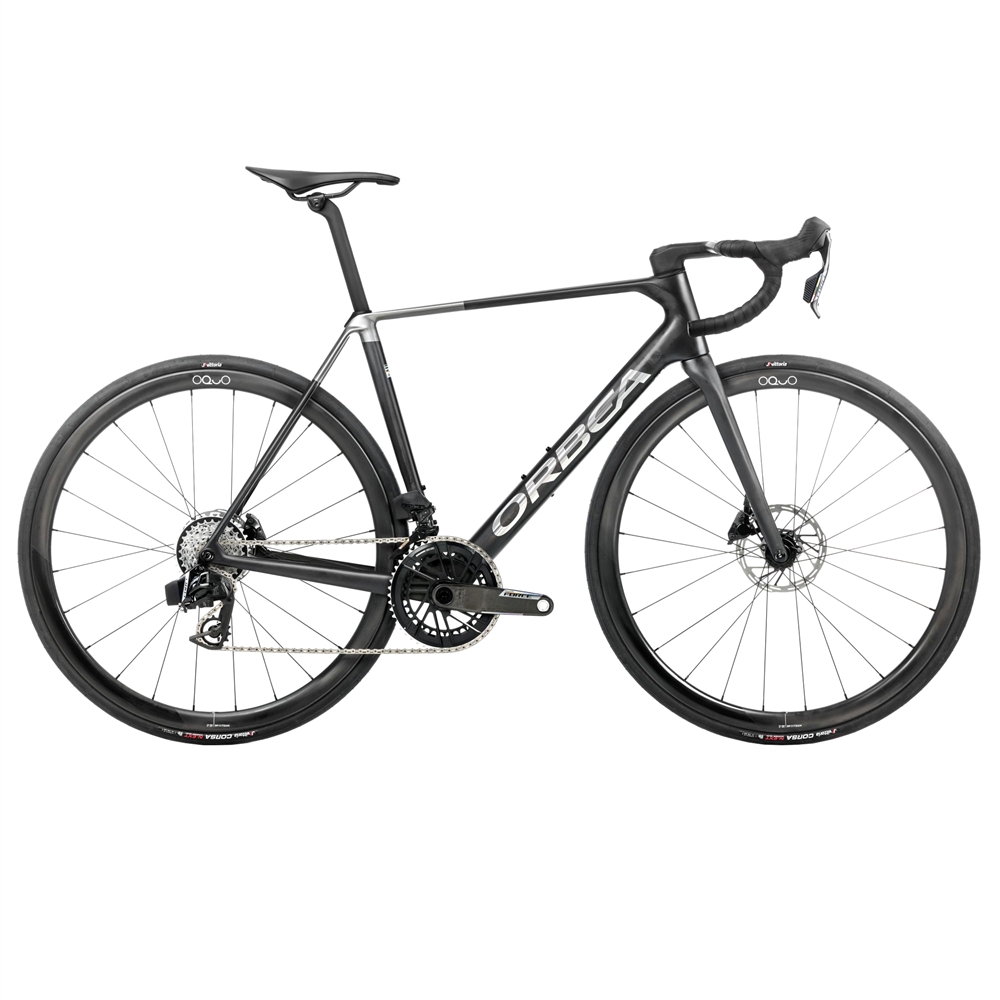 Orca M21eTEAM Road Bike - Diamond Carbon View/Titan Grey (2026)