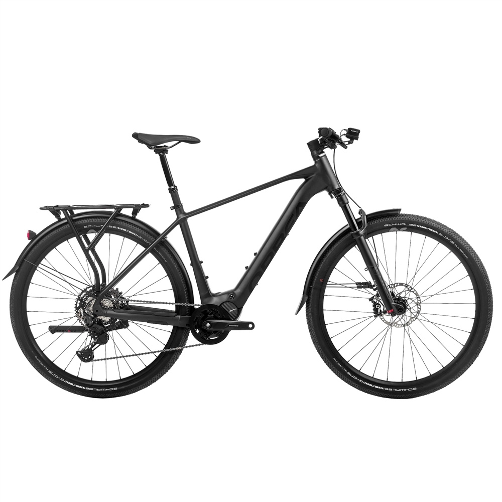 Kemen 10 Electric Hybrid Bike - Metallic Night Black (2023)