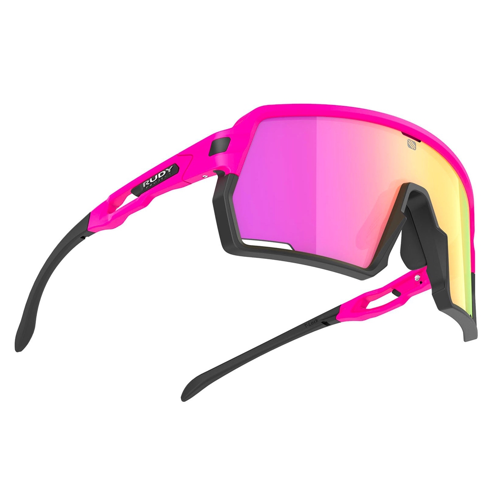 Kelion RP Optics Sunglasses - Pink Fluo Matte/Multilaser Sunset
