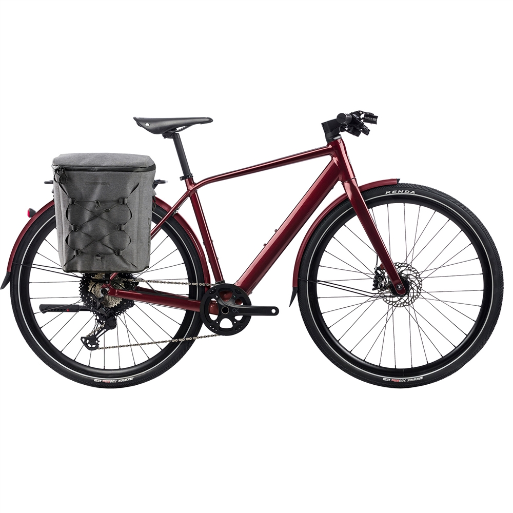 Vibe H10 EQ Electric Hybrid Bike - Metallic Dark Red (2023)