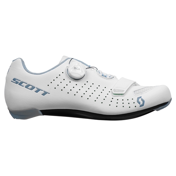 Matt White/Light Blue