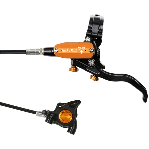Black/Orange