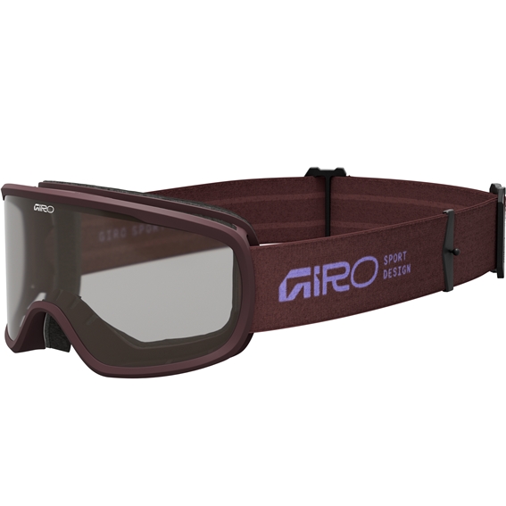 Dark Maroon/Clear