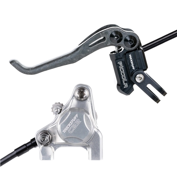 Silver Caliper/Black Lever/Black Resevoir Cover/Black Straight
