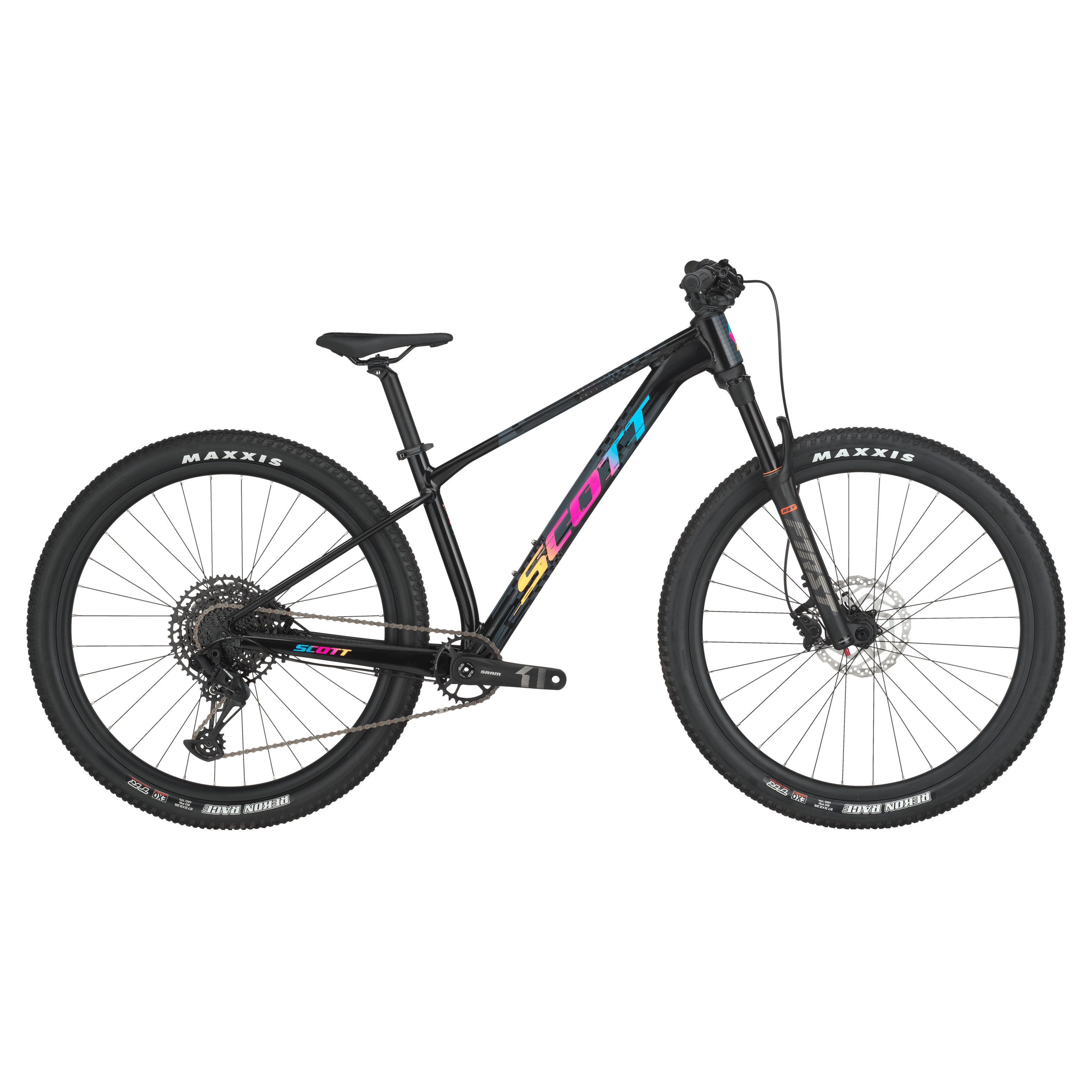 Scott Scale RC 700 Kids Hardtail Mountain Bike - Black (2026