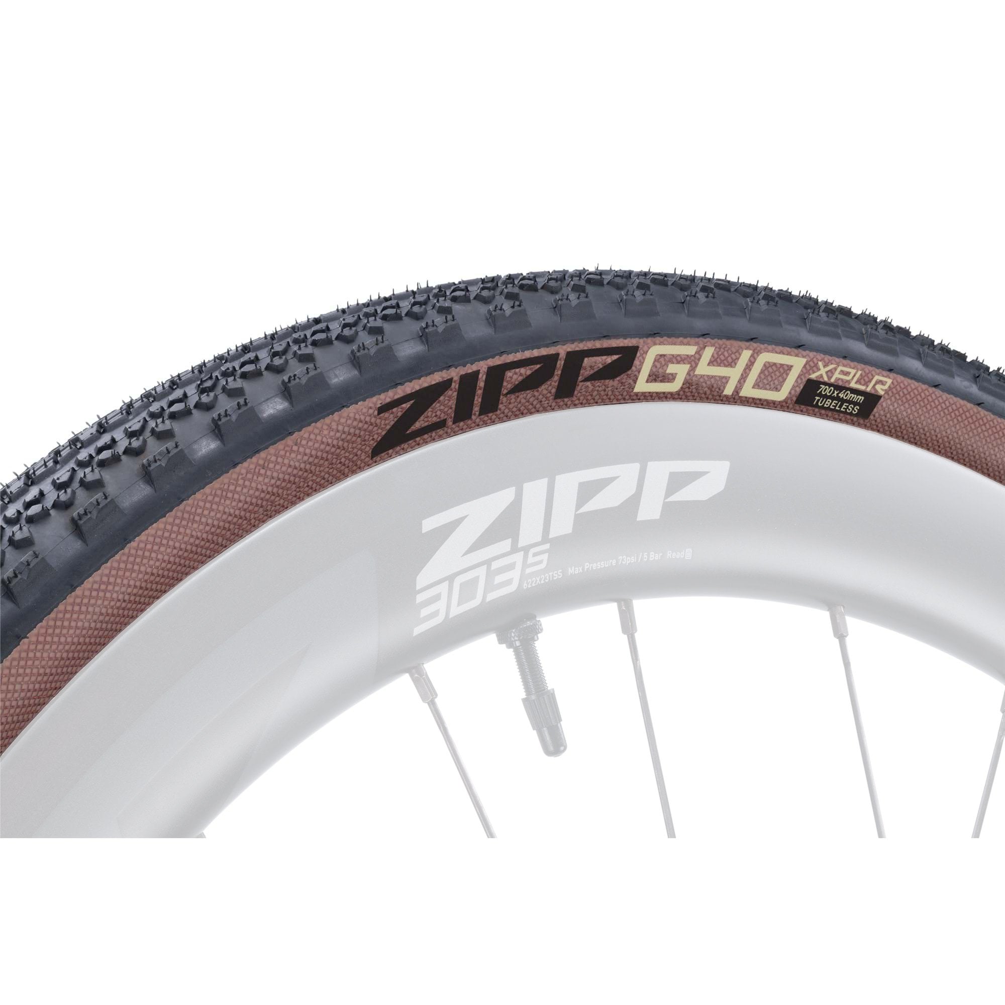 Zipp G40 XPLR Puncture Resistant Gravel Clincher Tyre (700X40C