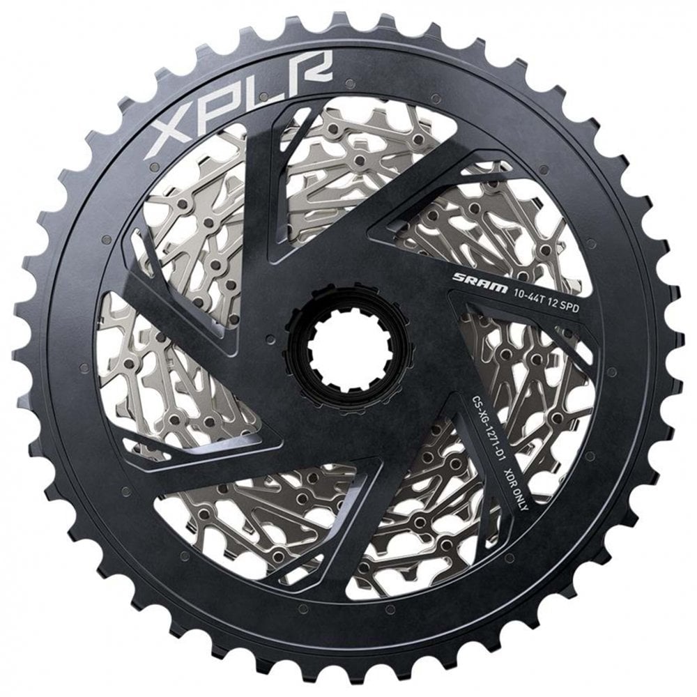 SRAM XG-1271 D1 XPLR FORCEグレード SRAM XG-1271 D1 12-Speed Cassette - 10-44t | Westbrook Cycles