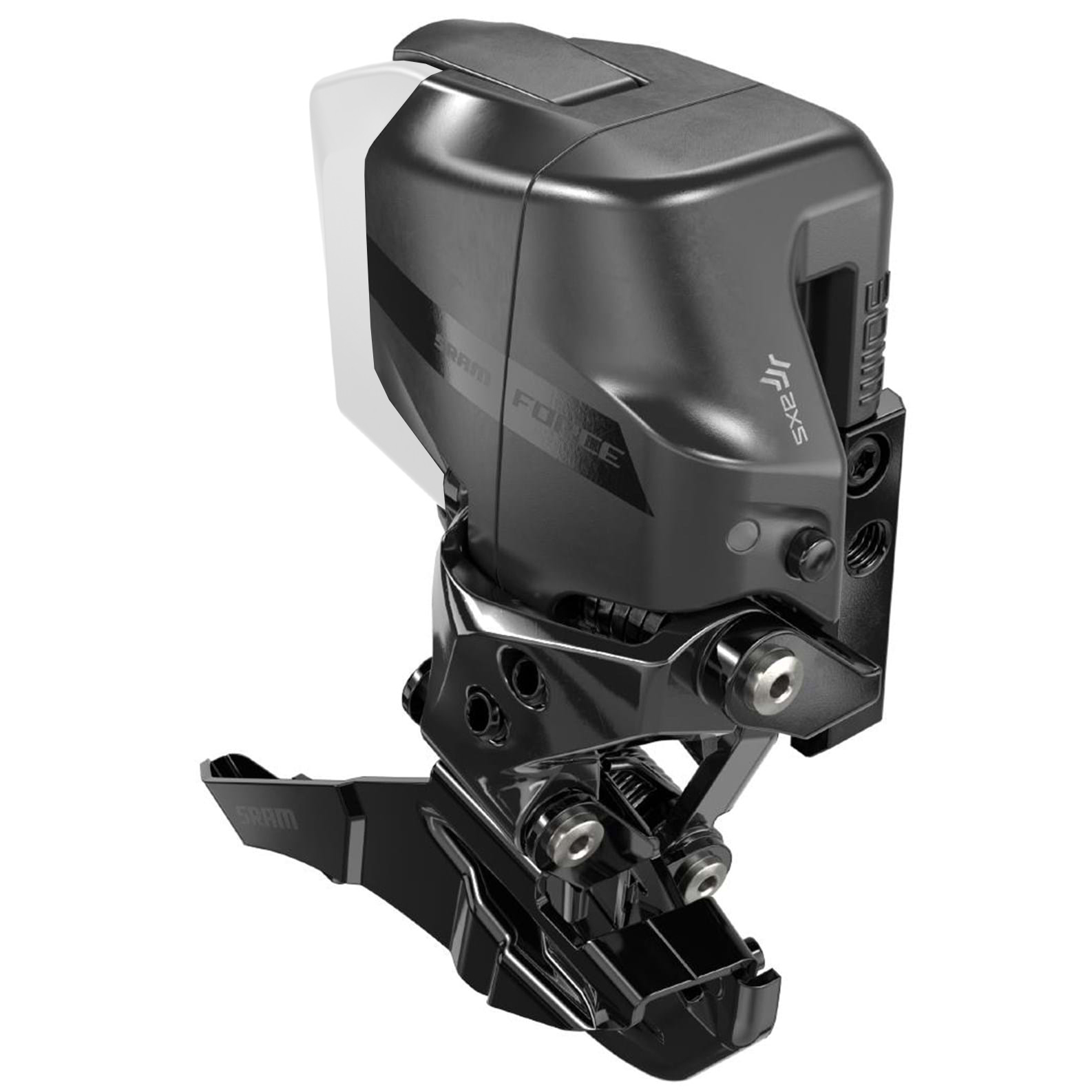SRAM Force AXS D2 Wide Braze-On Front Derailleur - Battery Not