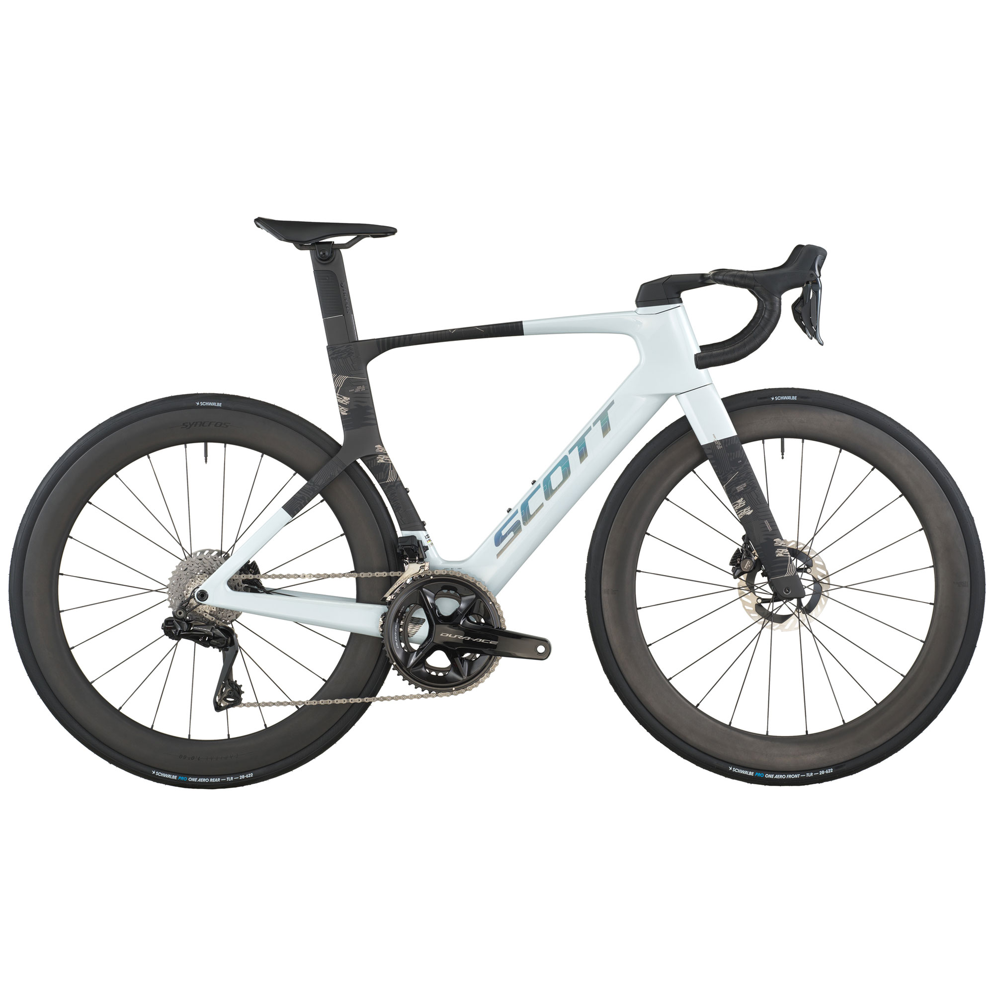 Scott Foil RC Pro Road Bike - Cumulus White/Carbon Black (2026