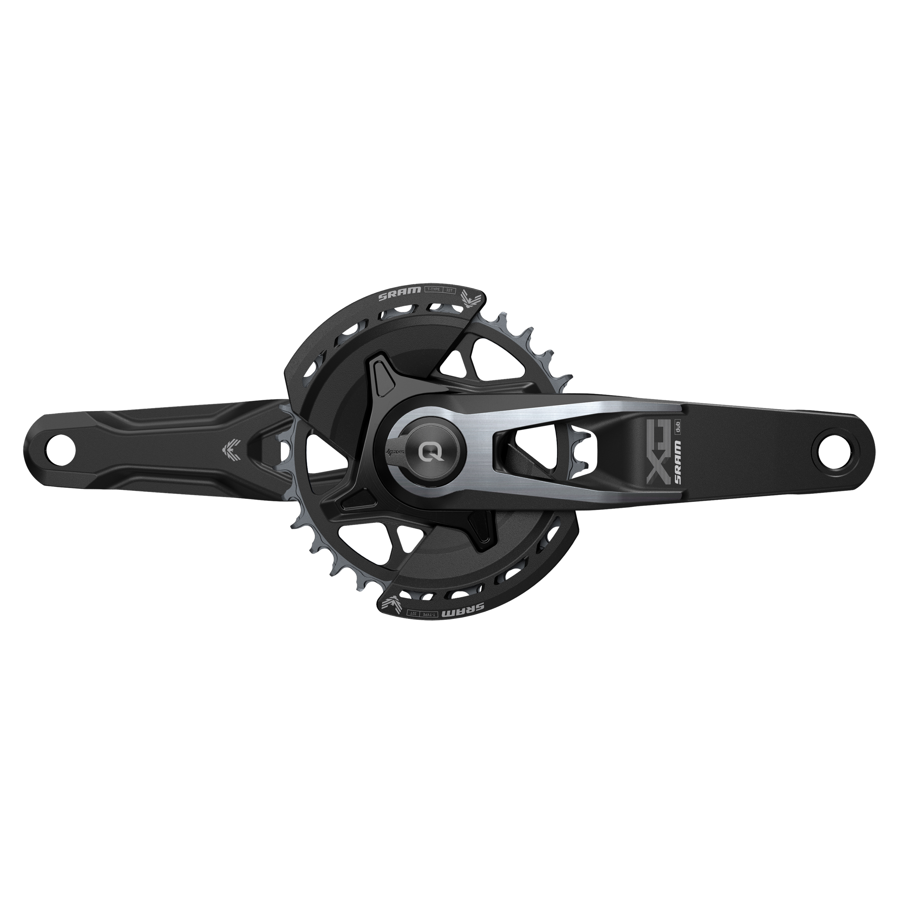 SRAM X0 T-Type Eagle DUB MTB Wide Spindle Powermeter Crankset With