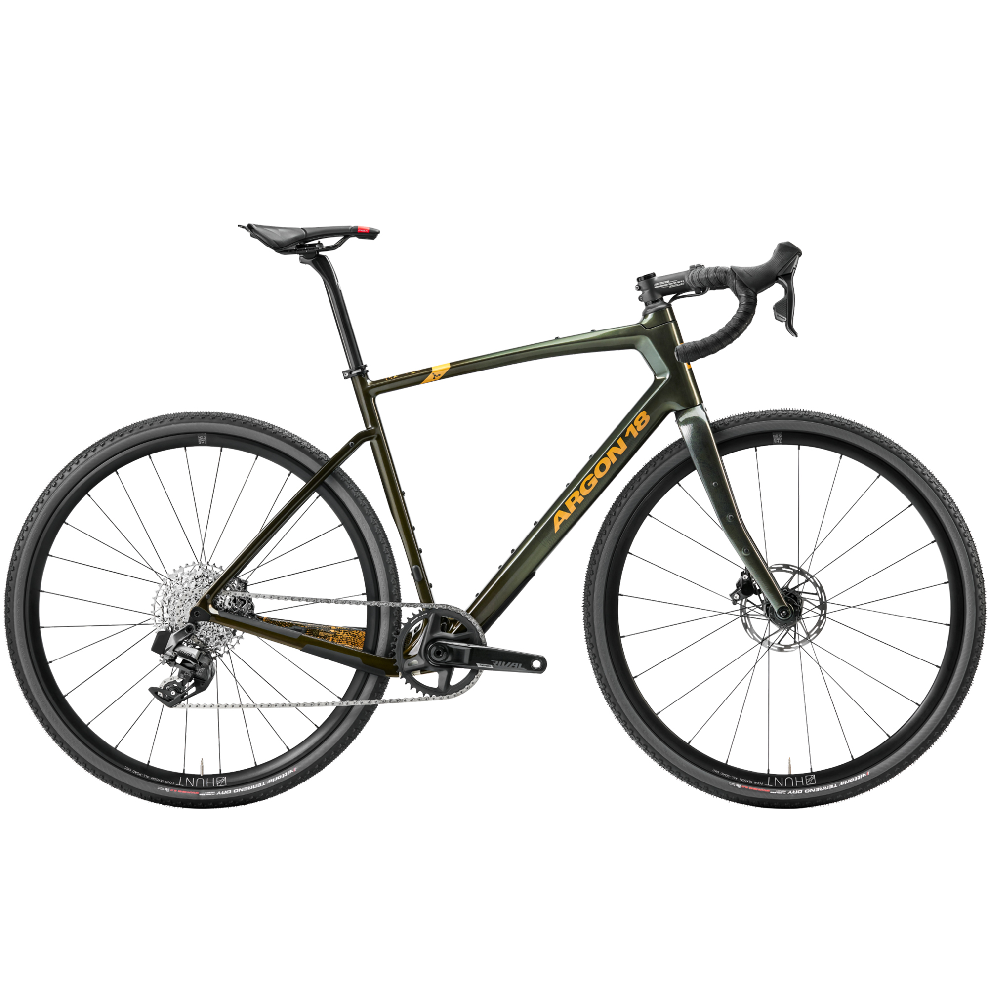 Argon 18 Dark Matter Rival AXS XPLR Gravel Bike - Wild Olive (2025