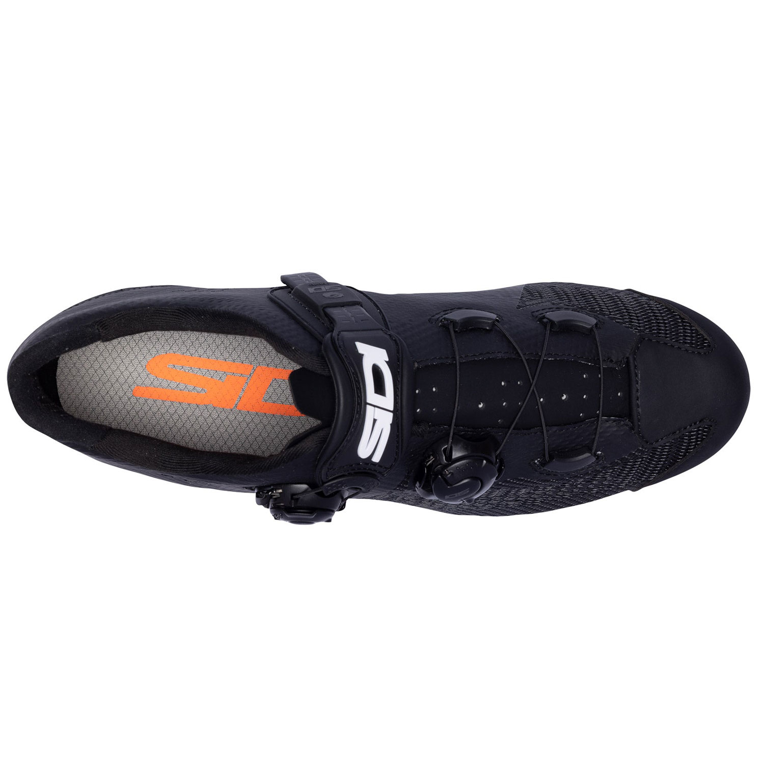 Sidi Genius 10 Knitted Road Shoes - Monochrome Black (2025