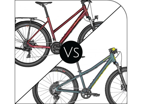 Hybrid Bikes VS Mountain Bike For Kids